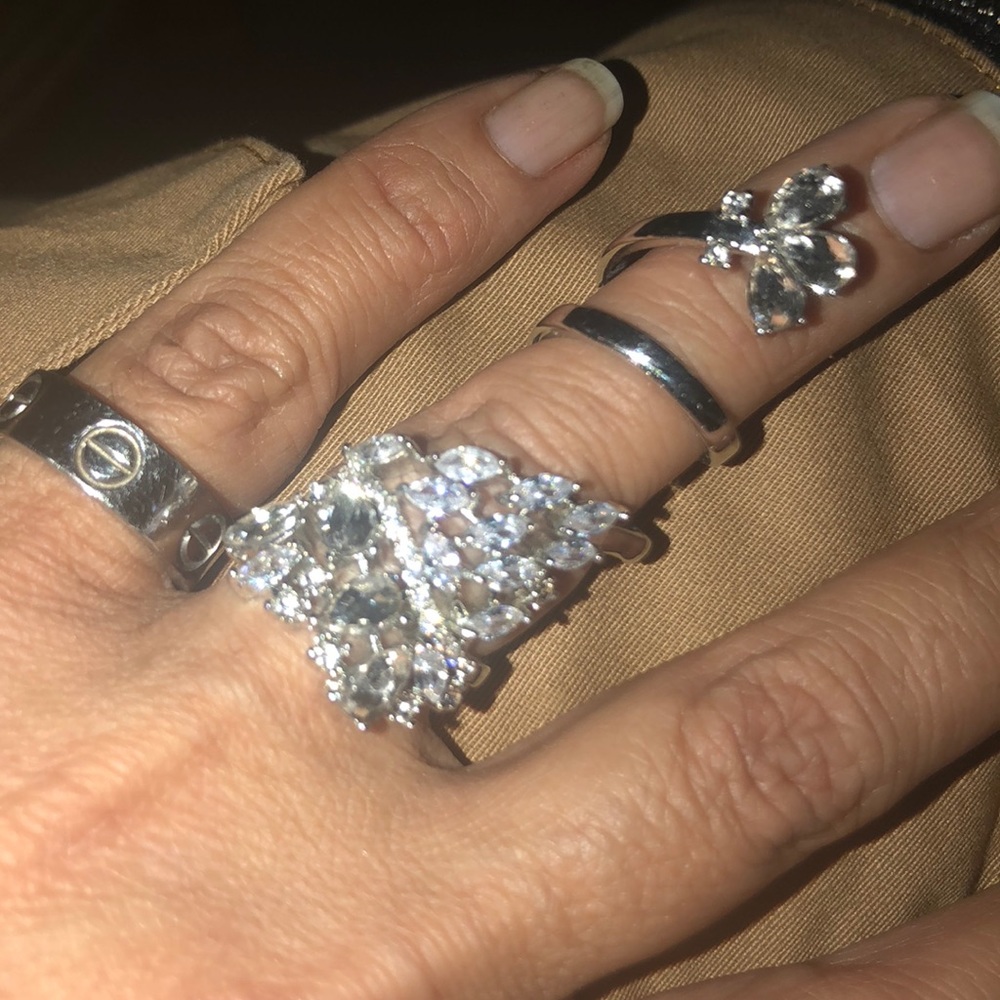 GORGEOUS RING, sterling silver